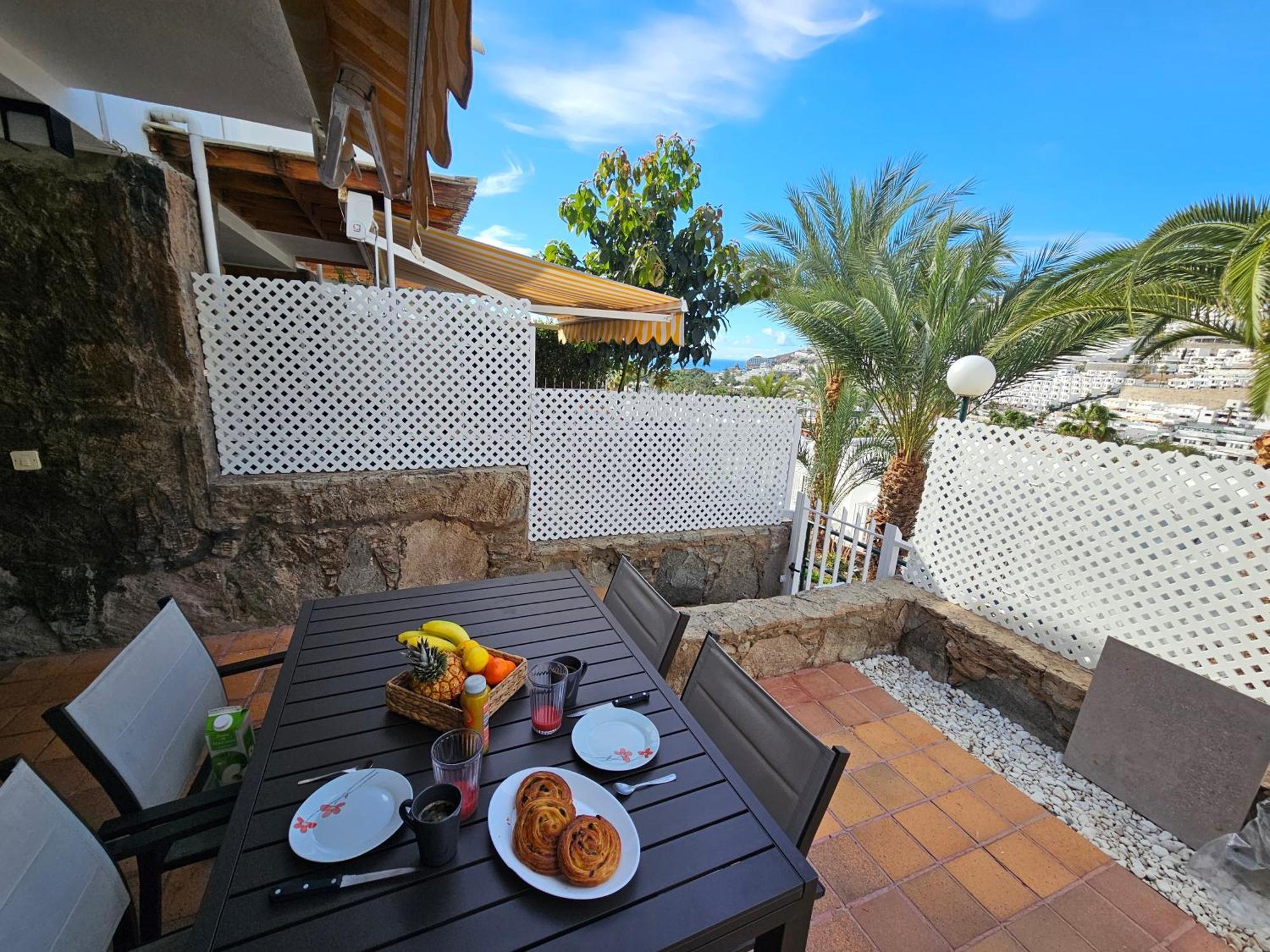 Stylish And Comfortable Duplex Apartment Near Swimming Pool Mogán Kültér fotó