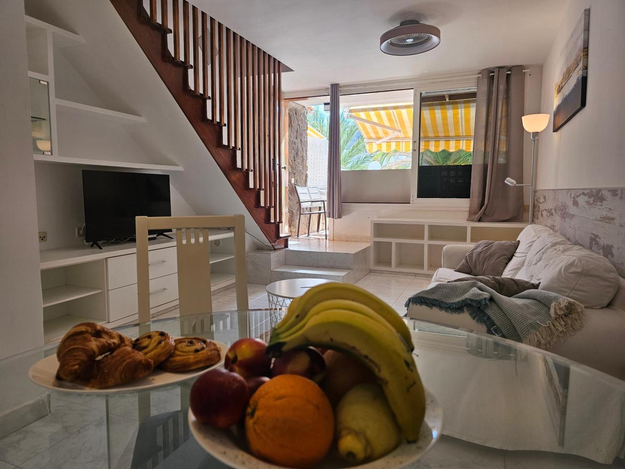 Stylish And Comfortable Duplex Apartment Near Swimming Pool Mogán Kültér fotó